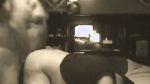 Fat Daddy Trucker Barebacks Young Pup