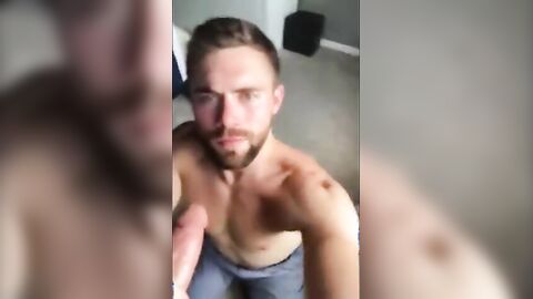Sucking a Thick Cock - Amateur Hunk Blowjob