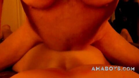 Moaning Daddy Cums Inside