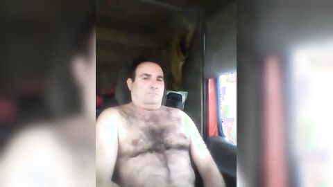 Amateur Daddy: Horny Trucker Stud