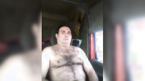 Amateur Daddy: Horny Trucker Stud