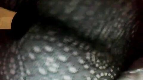 Crossdresser Anal in Pantyhose