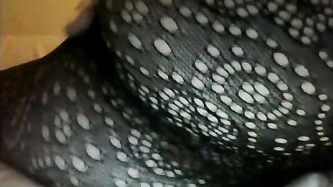 Crossdresser Anal in Pantyhose