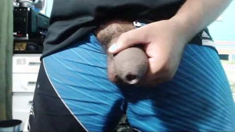 Uncut Latino Dick Stroking Solo