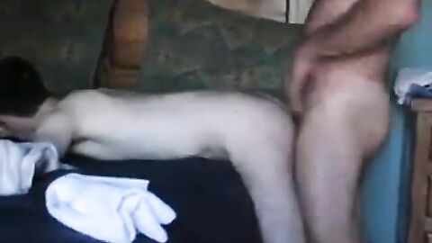 Daddy Barebacks Young Muscle Stud
