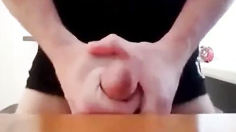 Twink Handjob: Massive Cum Load!