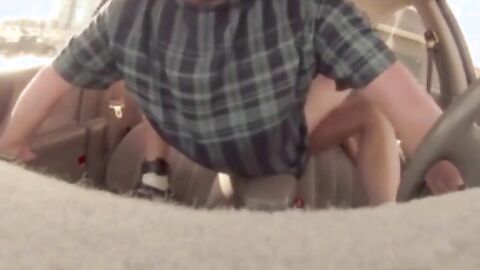Bareback Car Park Fuck With Daddy And His Big Cock