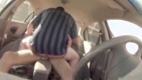 Bareback Car Park Fuck With Daddy And His Big Cock
