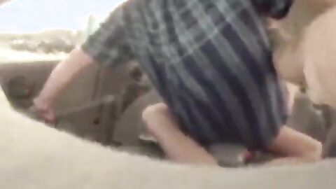 Bareback Car Park Fuck With Daddy And His Big Cock