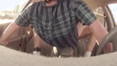 Bareback Car Park Fuck With Daddy And His Big Cock