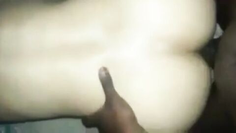 Big Bareback Amateur Interracial Fuck of 2017