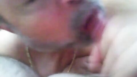 Daddy Bear Makes His Boy Cum