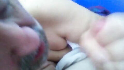 Daddy Bear Makes His Boy Cum