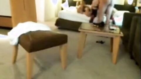 Crossdresser Slut's Motel Orgy
