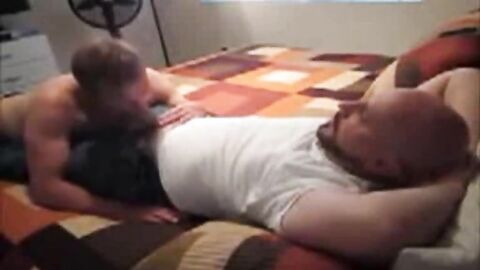 Bear Daddy Bareback Action