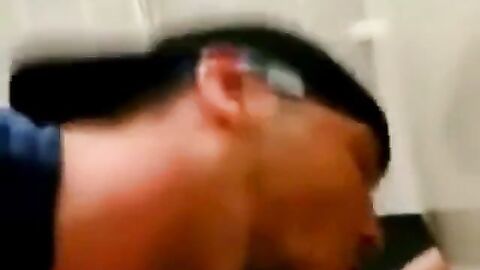 Emo Amateur Takes on a Big Cock in the WC