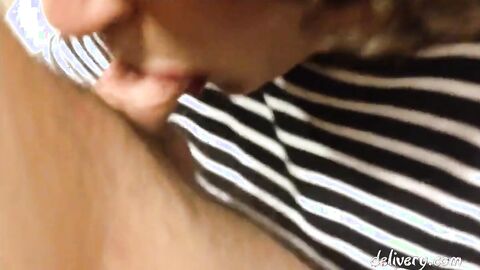 Public Restroom Blowjob with a Crossdresser
