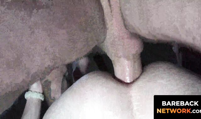 Mikey Knight's puckering crack patiently waits for any cocks to get inside in a fours