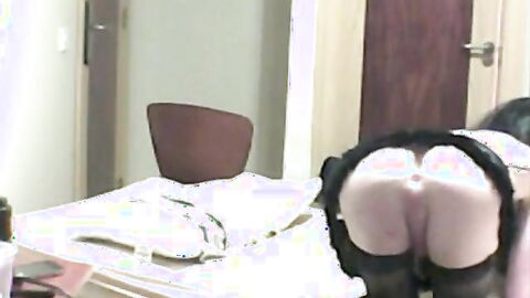Sissy Boi's Hard Tongue - Amateur Striptease