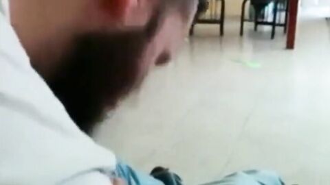 Straight Guy'S First Blowjob