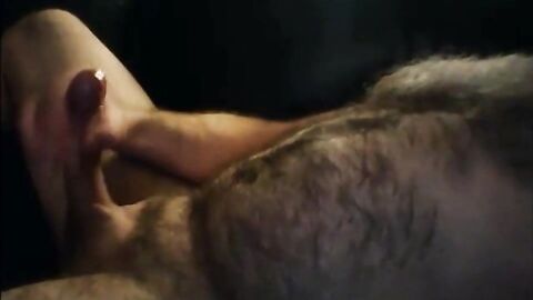 Bearded Daddy's Huge Uncut Load