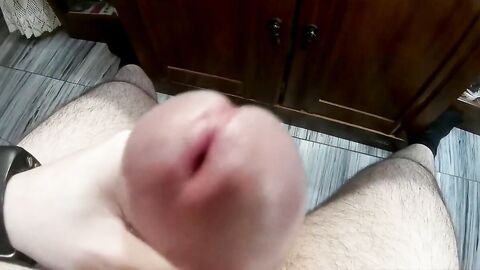 Close-up on a Thick Cock