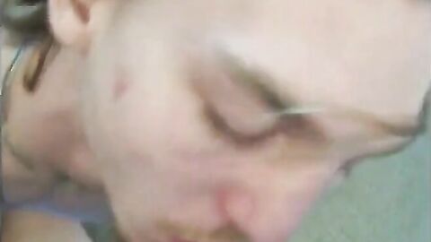 Twink Takes Big Cock and Cum in His Mouth
