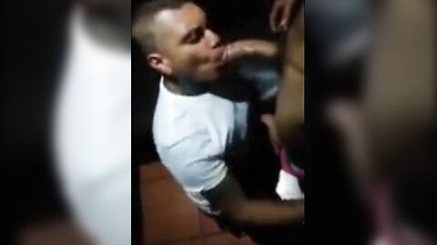 Latino Tattooed Guy Sucks to Join Reminez Gang
