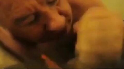 Grandpa Sucks Young Cock in Amateur Blowjob Video