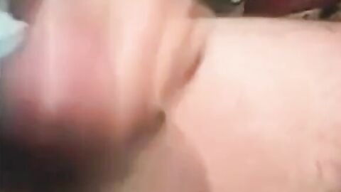 Fat Uncut Latino Daddy Shoots Thick Load