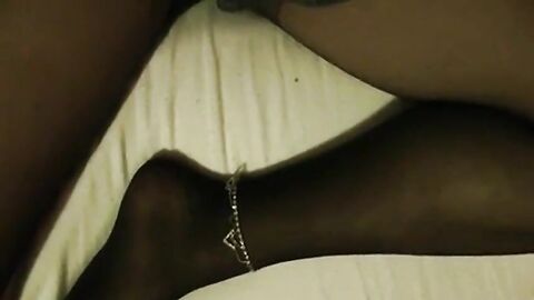 Sissy CD Trap Rips Pantyhose and Cums Hard
