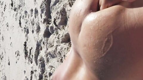 Fistmas on a Nude Beach