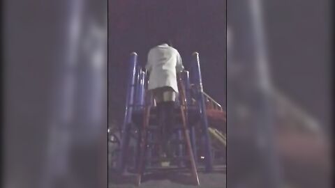Asian Crossdresser Cums Outside