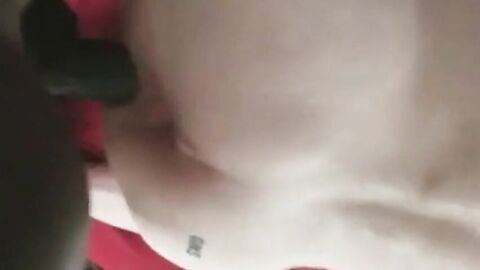 Mature White Guy Takes on a Big Black Cock Bareback