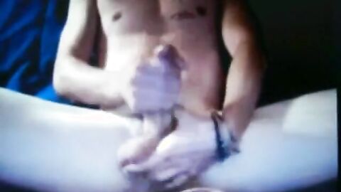 Big Dick, Big Cum Load on Cam