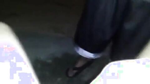 HandJob Fun Outside: Amateur Man Cums Hard!