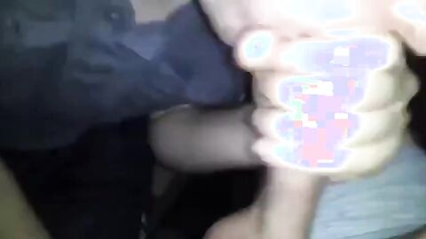 HandJob Fun Outside: Amateur Man Cums Hard!