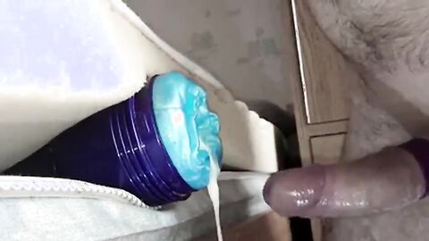Alien Fleshlight Creampie Fuck With Hunk