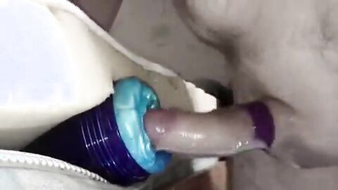 Alien Fleshlight Creampie Fuck With Hunk