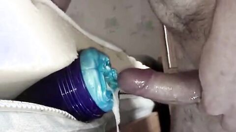 Alien Fleshlight Creampie Fuck With Hunk