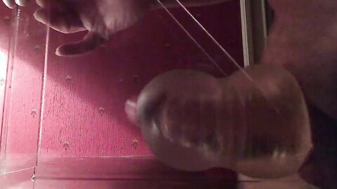 Muscular Daddy's Huge Cum Moan