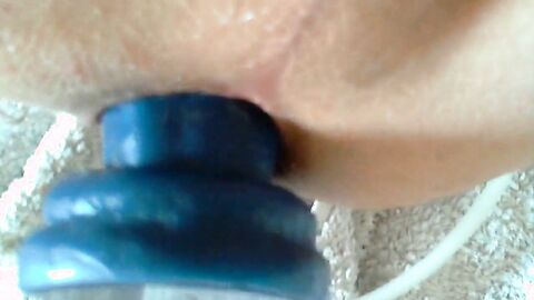 First Time Knotting My BD Toy - Gaping Twink
