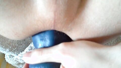 First Time Knotting My BD Toy - Gaping Twink