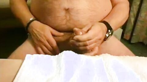 Grandpa Strokes on Webcam