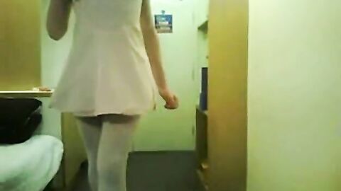 Sissy Twink Amateur Crossdresser Fun