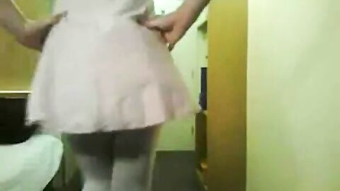 Sissy Twink Amateur Crossdresser Fun