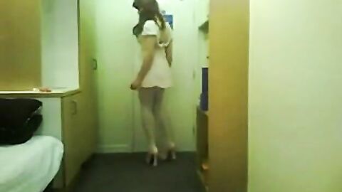 Sissy Twink Amateur Crossdresser Fun