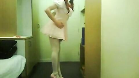 Sissy Twink Amateur Crossdresser Fun