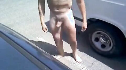 Pauzão duro na rua com daddy