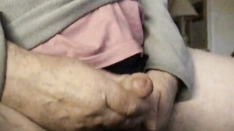 Small Cock Amateur Daddy Handjob